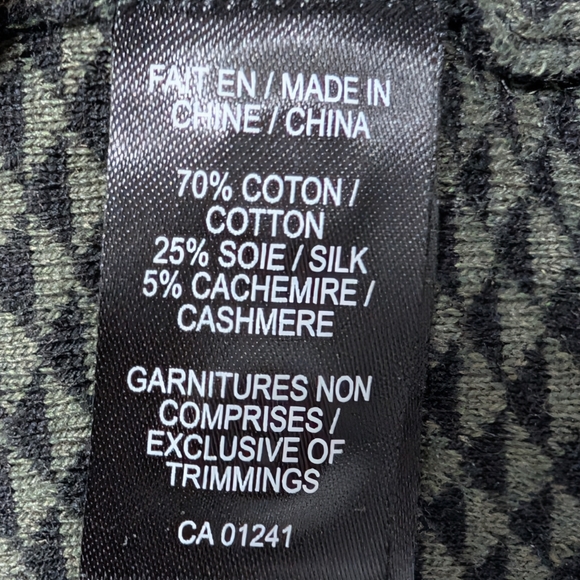 Like New! Le 31 Par Simons Cashmere/ Silk / Cotton Cardigan Sweater - Picture 6 of 7